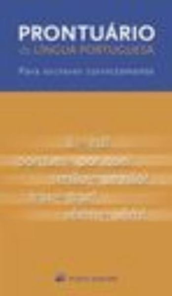 Picture of PRONTUARIO DA LINGUA PORTUGUESA