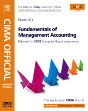 Imagem de CIMA LEARNING SYSTEM FUNDAMENTALS OF MANAGEMENT ACCOUNTING