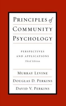 Imagem de PRINCIPLES OF COMMUNITY PSYCHOLOGY - 3RD ED