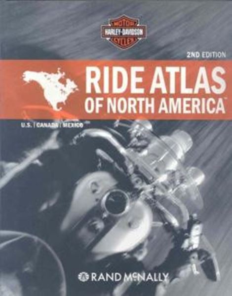 Picture of RIDE ATLAS OF NORTH AMERICA: U. S. / CANADA / MEXICO - 2ND ED