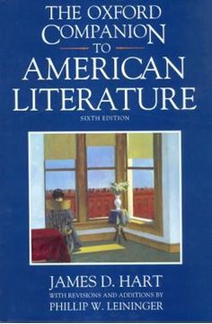 Imagem de OXFORD COMPANION TO AMERICAN LITERATURE, THE - 6TH ED
