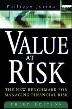 Imagem de VALUE AT RISK - 3RD ED