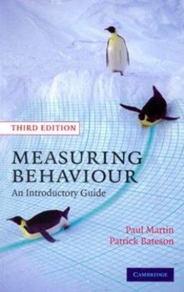 Picture of MEASURING BEHAVIOUR - AN INTRODUCTORY GUIDE - 3RD ED