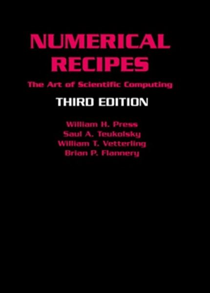 Picture of NUMERICAL RECIPES: THE ART OF SCIENTIFIC COMPUTING - 3RD ED