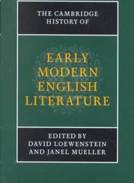 Imagem de CAMBRIDGE HISTORY OF EARLY MODERN ENGLISH LITERATURE, THE