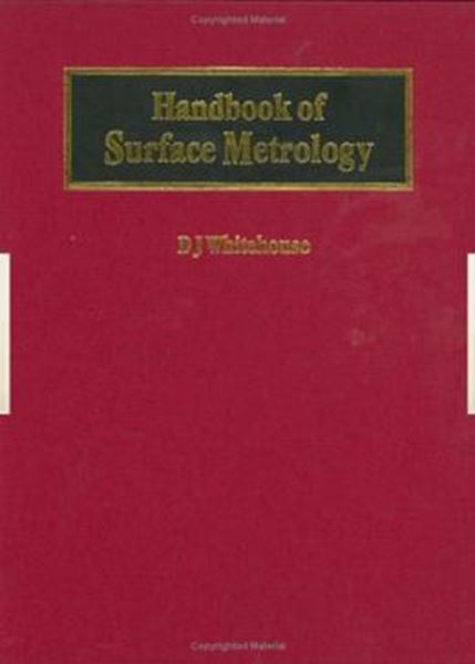 Picture of HANDBOOK OF SURFACE METROLOGY