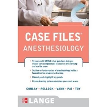 Imagem de CASE FILES ANESTHESIOLOGY