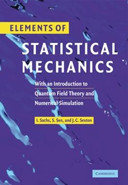 Imagem de ELEMENTS OF STATISTICAL MECHANICS