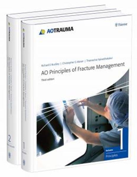 Picture of AO PRINCIPLES OF FRACTURE MANAGEMENT - VOL. 1: PRINCIPLES, VOL. 2 - SPECIFIC FRACTURES - 1-2 - 3RD ED