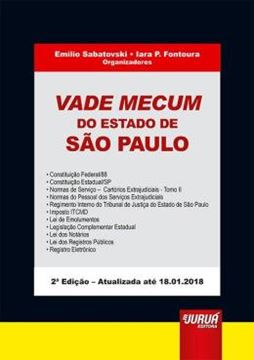 Imagem de VADE MECUM DO ESTADO DE SAO PAULO - FORMATO: 21X30CM