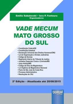 Imagem de VADE MECUM MATO GROSSO DO SUL - ESPECIAL PARA O CONCURSO DA MAGISTRATURA