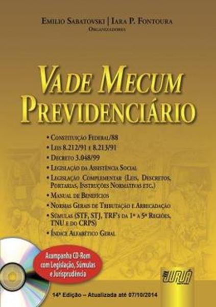 Picture of VADE MECUM PREVIDENCIARIO - ACOMPANHA CD-ROM