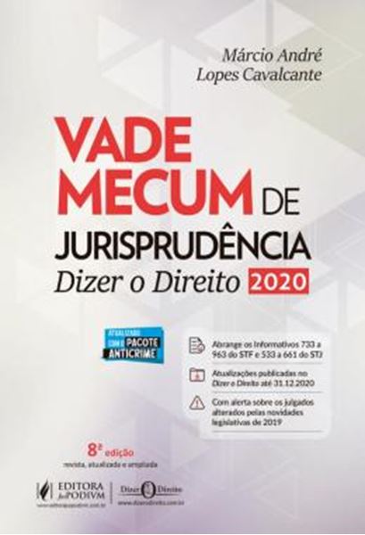Picture of VADE MECUM DE JURISPRUDENCIA - DIZER O DIREITO
