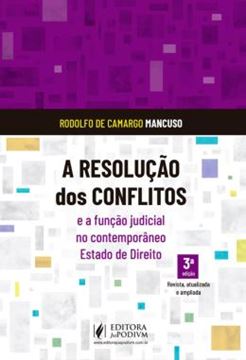 Imagem de A RESOLUCAO DOS CONFLITOS E A FUNCAO JUDICIAL NO CONTEMPORANEO ESTADO DE DIREITO