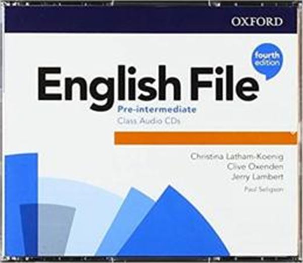 Picture of ENGLISH FILE PRE-INTERMEDIATE - CLASS AUDIO CDS (3) - 4TH ED