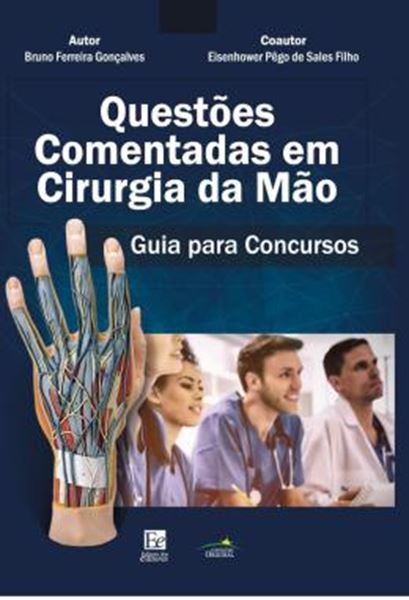 Picture of QUESTOES COMENTADAS EM CIRURGIA DA MAO - GUIA PARA CONCURSOS