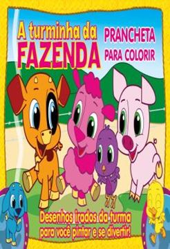 Imagem de A TURMINHA DA FAZENDA - PRANCHETA PARA COLORIR