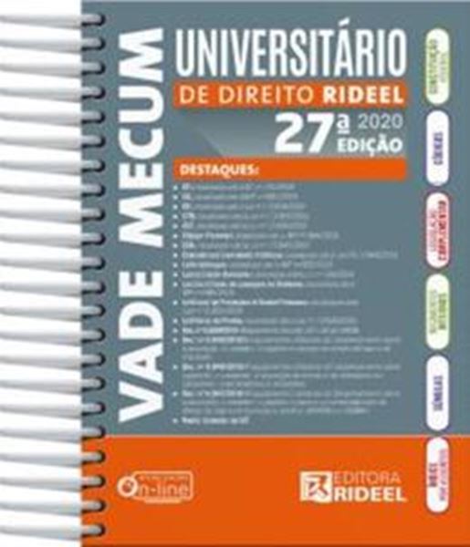 Picture of VADE MECUM UNIVERSITARIO DE DIREITO - 1º SEMESTRE 2020 - 27ª ED
