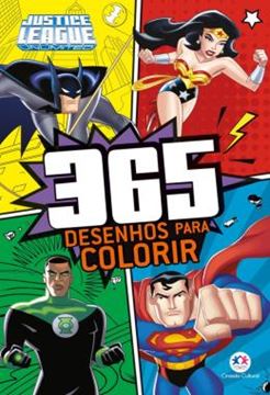 Imagem de 365 DESENHOS PARA COLORIR - LIGA DA JUSTICA