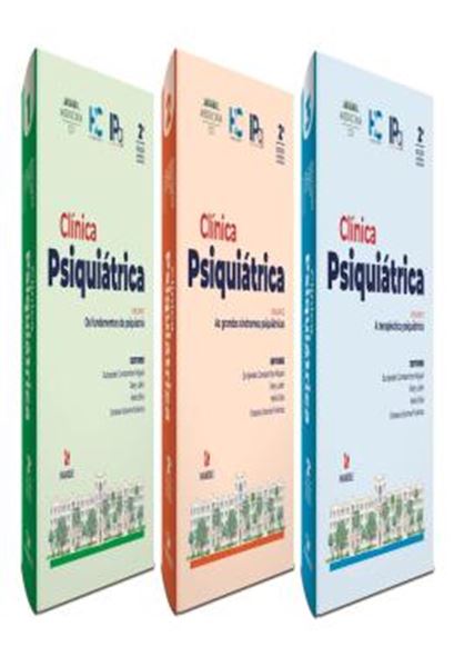Picture of CLINICA PSIQUIATRICA - 3 VOLUMES - 2ª ED