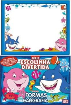 Imagem de SERIE ESCOLINHA DIVERTIDA - APRENDA FORMAS - CALIGRAFIA - FUNDO DO MAR