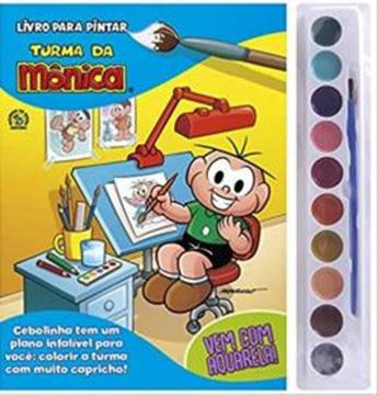Imagem de TURMA DA MONICA - LIVRO PARA PINTAR - CEBOLINHA