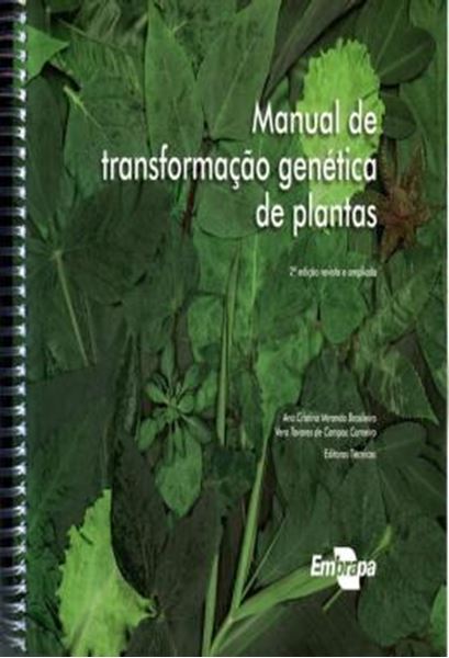 Picture of MANUAL DE TRANSFORMACAO GENETICA DE PLANTAS