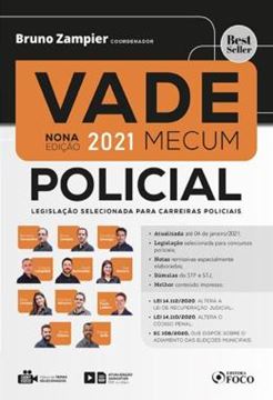 Imagem de VADE MECUM POLICIAL - LEGISLACAO SELECIONADA PARA CARREIRAS POLICIAIS