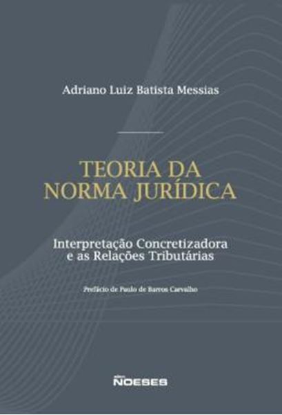 Picture of TEORIA DA NORMA JURIDICA - INTERPRETACAO CONCRETIZADORA E AS RELACOES TRIBUTARIAS