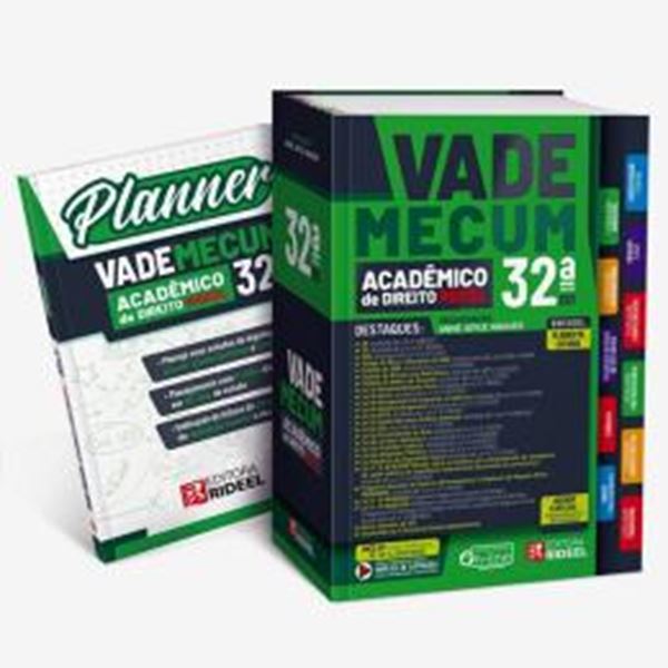 Picture of VADE MECUM ACADEMICO DE DIREITO RIDEEL- 32ª ED.- BRINDE PLANNER