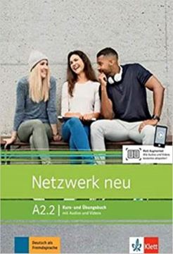 Imagem de NETZWERK NEU A2.2 KURS- UND UBUNGSBUCH MIT AUDIOS UND VIDEOS