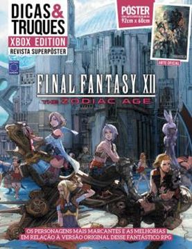 Imagem de BOOKZINE SUPERPOSTER DICAS E TRUQUES XBOX EDITION - FFXII: THE ZODIAC AGE