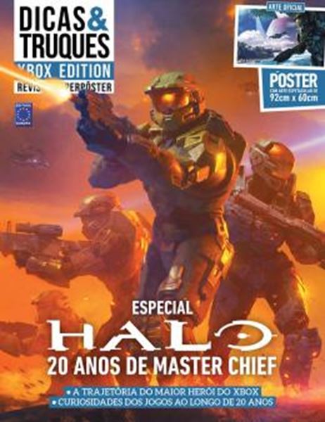 Picture of BOOKZINE SUPERPOSTER DICAS E TRUQUES XBOX EDITION - HALO 20 NOS DE MASTER CHIEF