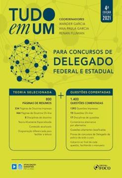 Imagem de TUDO EM UM PARA CONCURSOS DE DELEGADO FEDERAL E ESTADUAL