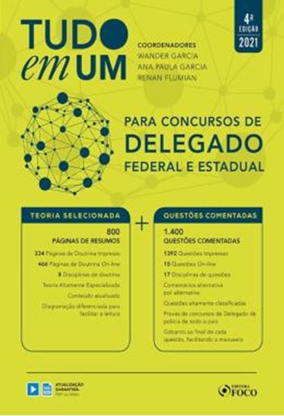 Picture of TUDO EM UM PARA CONCURSOS DE DELEGADO FEDERAL E ESTADUAL