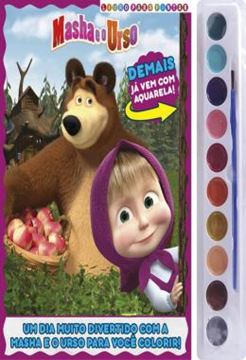 Imagem de MASHA E O URSO - LIVRO PARA PINTAR