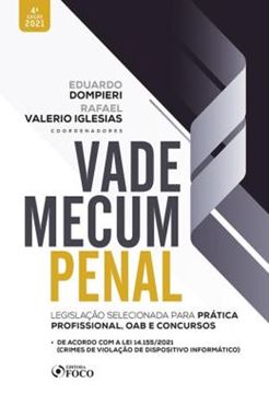 Imagem de VADE MECUM PENAL - LEGISLACAO SELECIONADA PARA PRATICA PROFISSIONAL, OAB E CONCURSOS