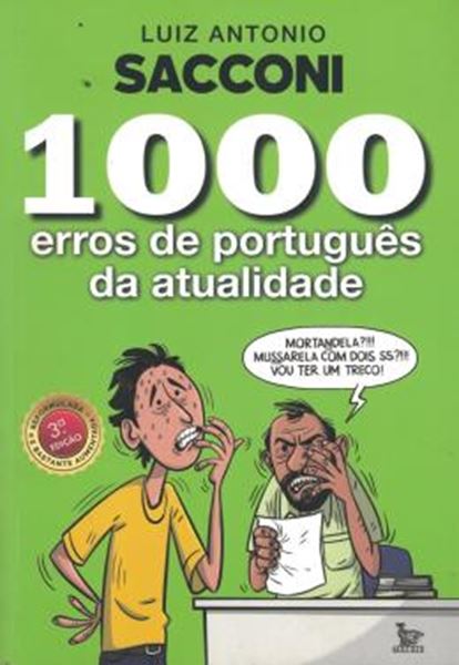 Picture of 1000 ERROS DE PORTUGUES DA ATUALIDADE