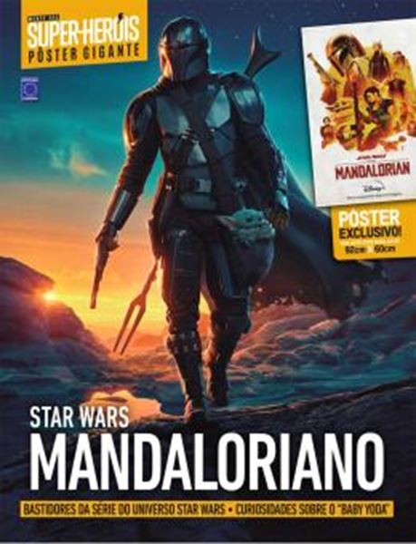 Picture of SUPERPOSTER MUNDO DOS SUPER-HEROIS - STARWARS MANDALORIANO