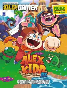 Imagem de SUPERPOSTER OLD!GAMER - ALEX KIDD IN MIRACLE WORLD