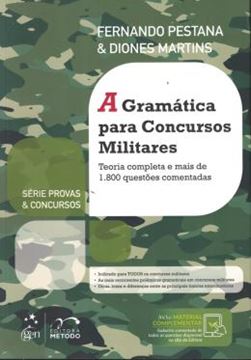 Imagem de A GRAMATICA PARA CONCURSOS MILITARES