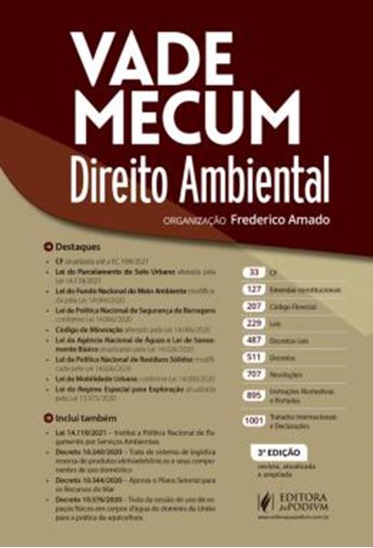 Picture of VADE MECUM - DIREITO AMBIENTAL