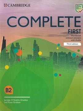 Imagem de COMPLETE FIRST WORKBOOK WITHOUT ANSWERS WITH AUDIO - 3RD ED