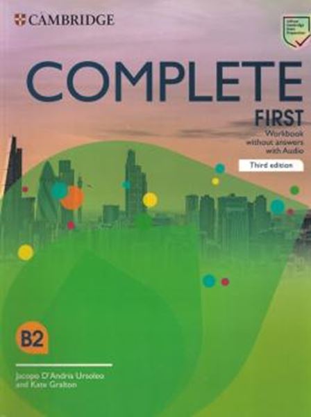 Picture of COMPLETE FIRST WORKBOOK WITHOUT ANSWERS WITH AUDIO - 3RD ED