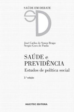 Imagem de SAUDE E PREVIDENCIAS: ESTUDOS DE POLITICA SOCIAL