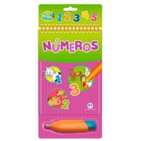 Picture of COLORINDO COM AGUA - NUMEROS