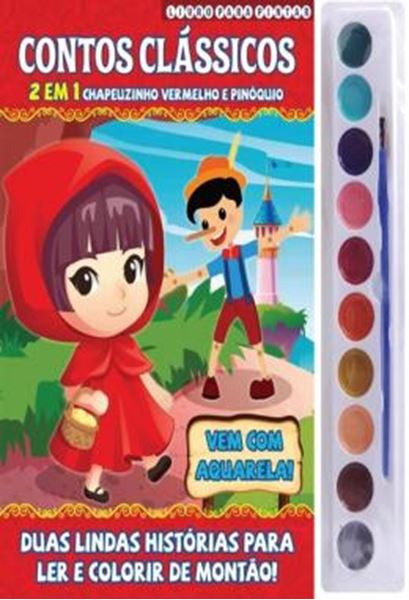 Picture of CONTOS CLASSICOS - LIVRO PARA PINTAR COM AQUARELA