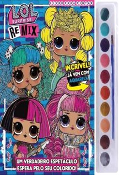 Imagem de L.O.L. SURPRISE! VOL. 4 - LIVRO PARA PINTAR COM AQUARELA