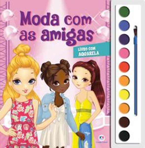 Picture of COL. LIVRO COM AQUARELA - MODA COM AS AMIGAS