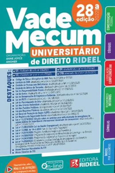 Picture of VADE MECUM UNIVERSITARIO DE DIREITO RIDEEL - 28ª ED
